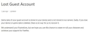 You cannot recover guest account in Free Fire (Picture Courtesy: ffsupport.zendesk.com)